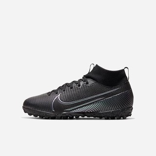 Ghete Fotbal Nike Jr. Mercurial Superfly 7 Academy TF Artificial-Turf Fete Negrii | JFNE-79342
